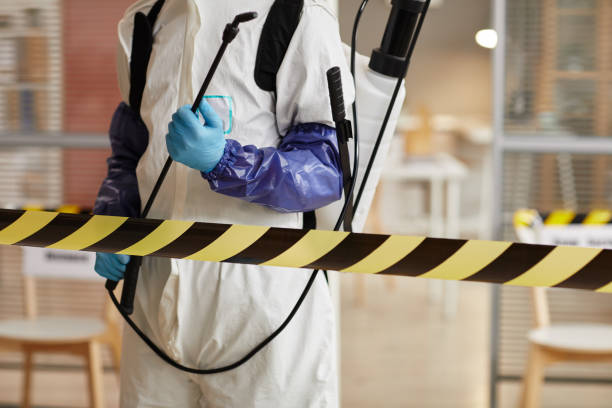 Professional Blood Cleanup technician working in Milford, UT